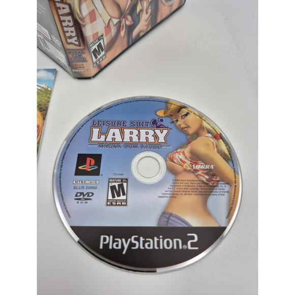 Leisure Suit Larry: Magna Cum Laude Sony PlayStation 2, 2004 CIB Complete Tested - Picture 5 of 7